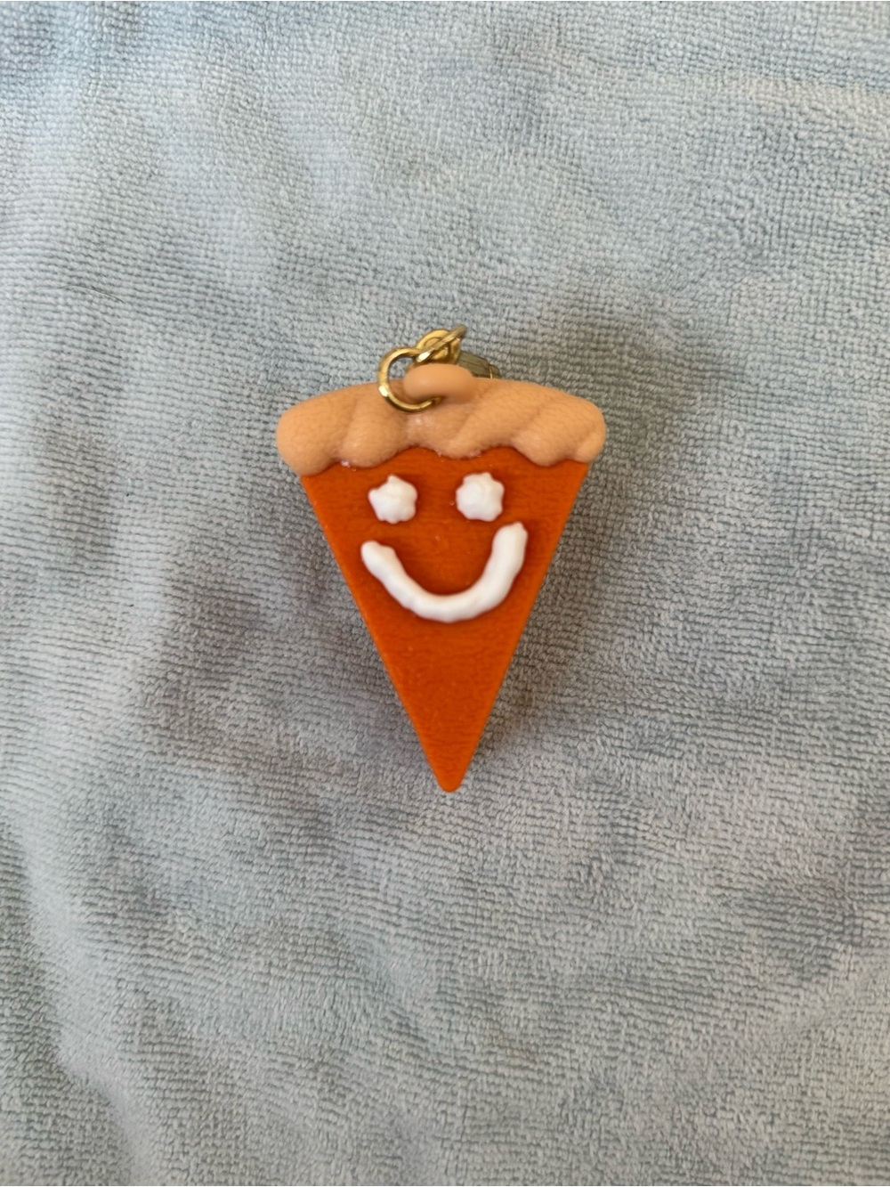B&BW Pumpkin Pie Slice Pocketbac Charm